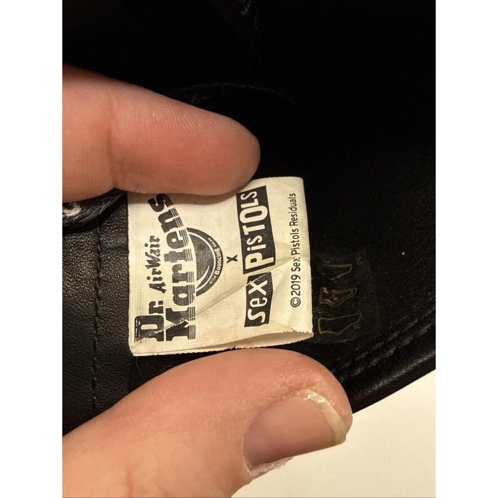 Dr Martens Sex Pistols No Future 1460 Limited Edition Rare Punk Size 6 UK Doctor